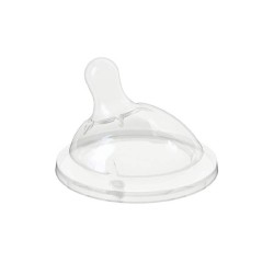 سر شیشه چیکو نچرال فیلینگ +0 ماه | سیلیکون خالص جریان کم برای بدو تولد